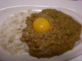 納豆カレー