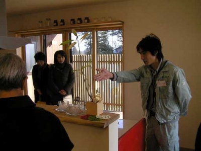 県森連主催の「県産材住宅完成見学会」が、紫波町にて開催(2)