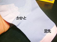 寝ながらメディキュット かかと