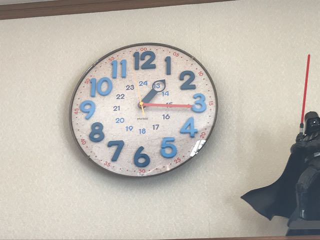 Wall clock | 店長の部屋