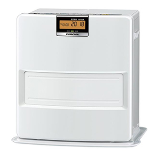 コロナのおしゃれな石油ファンヒーター