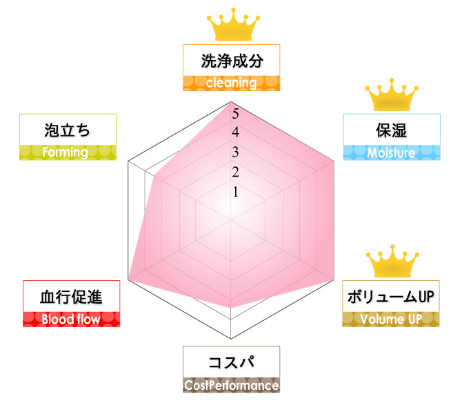バネッサミーガンシャンプー解析表