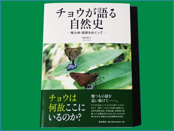 チョウが語る自然史(南方新社)