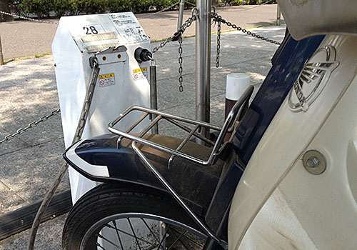 有料バイク駐車場