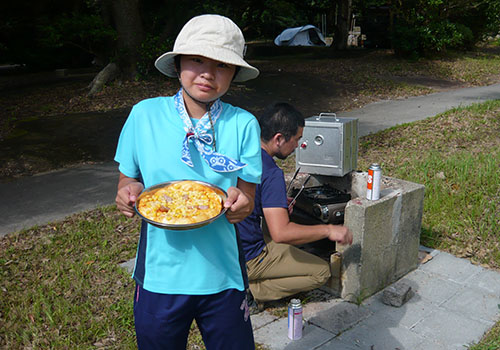 ピザ完成