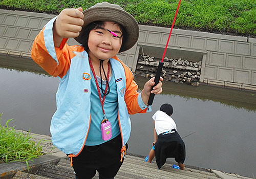 釣り対決