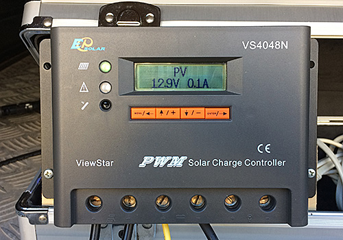 発電中