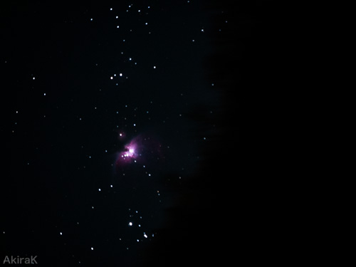 オリオン座星雲