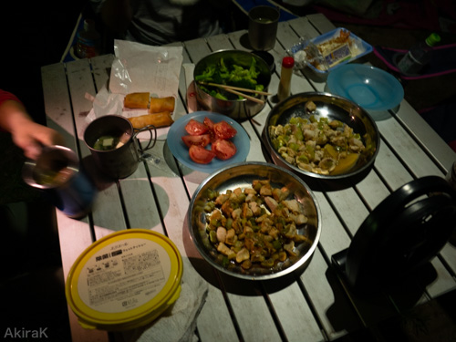夕食