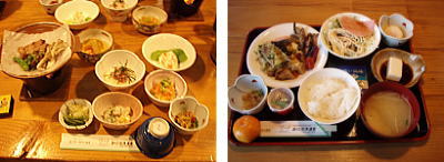 夕食朝食