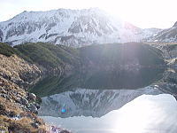 朝の立山