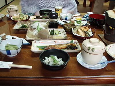小栗屋さんの料理