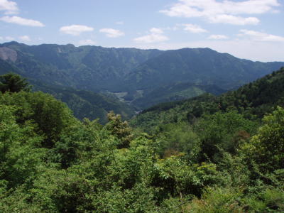 桜茶屋跡からの景色