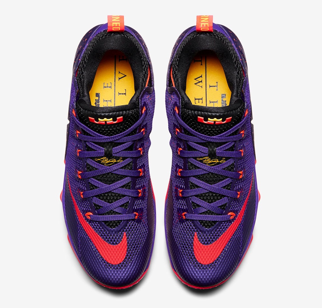 lebron 12 laser orange