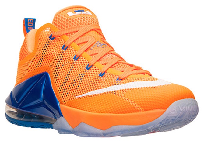 lebron 12 low orange