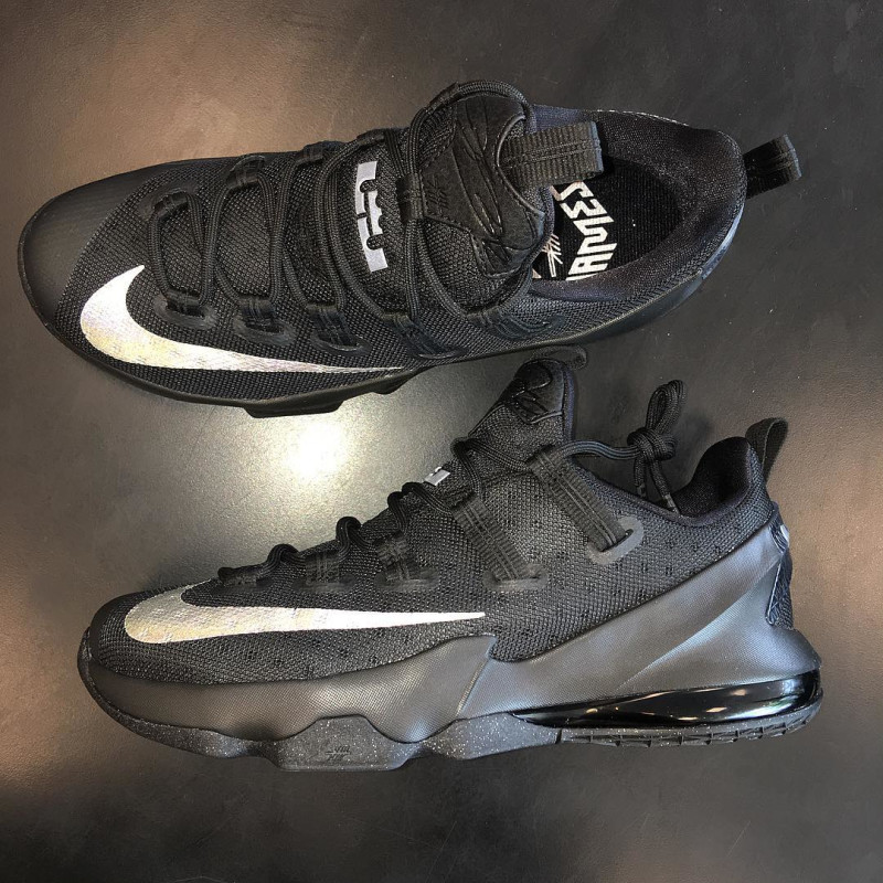 lebron 13 low black