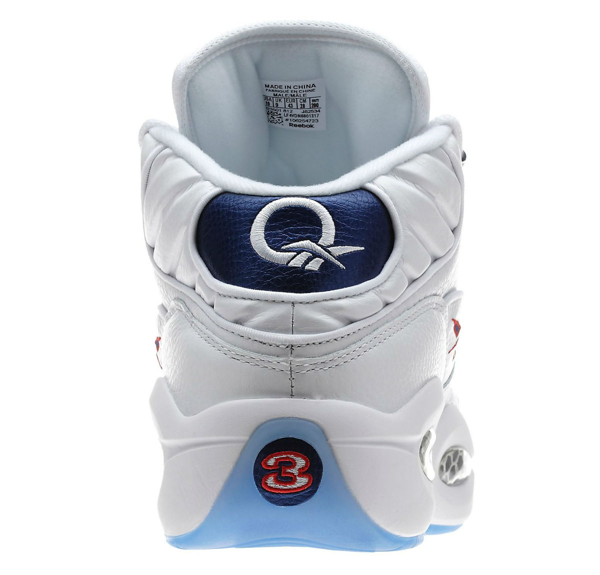 question mid blue toe
