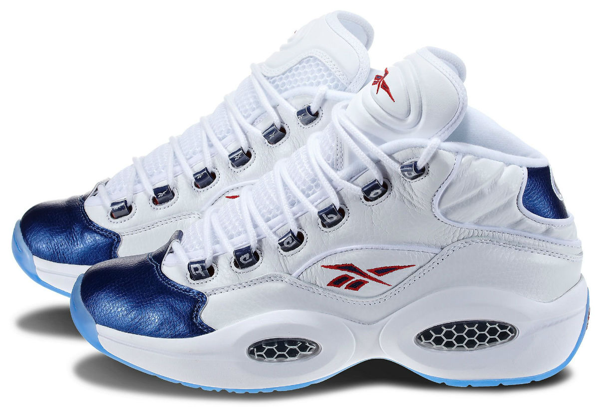 reebok question blue toe
