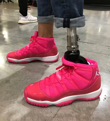 pink jordan 11s