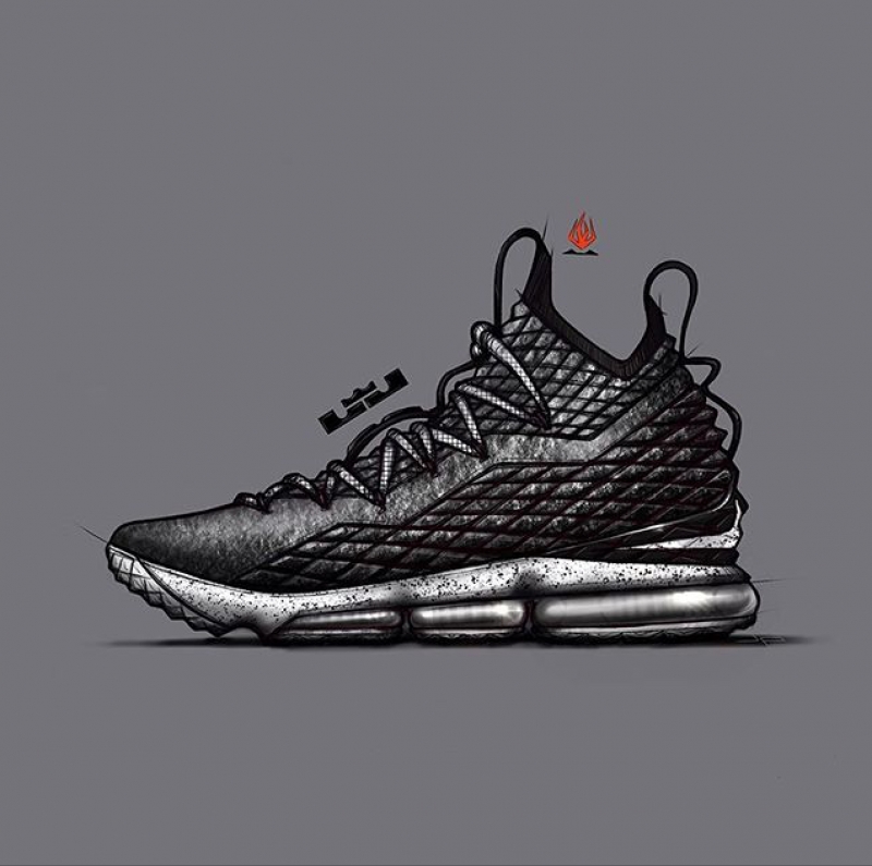 lebron 15 ashes footlocker