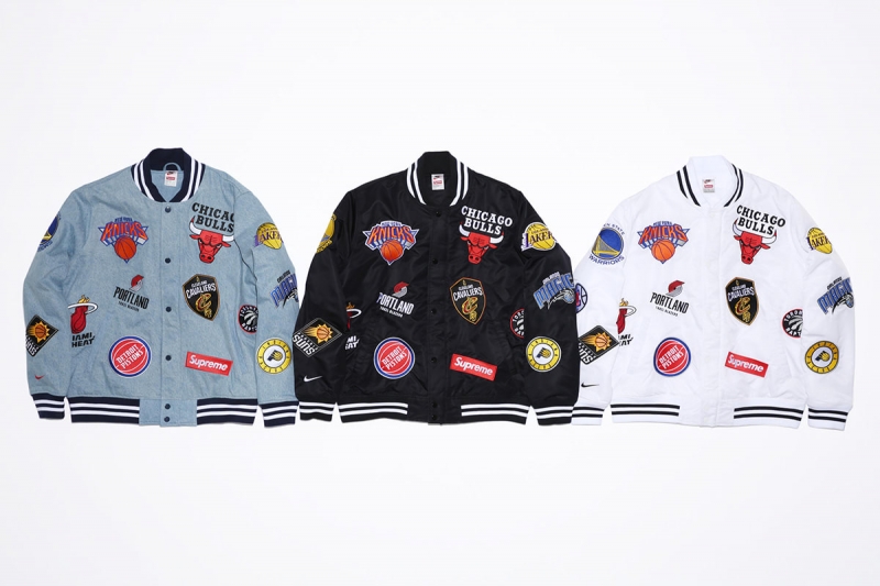 supreme x nba x nike jacket
