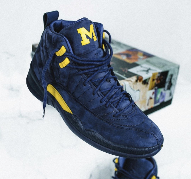 air jordan retro 12 michigan