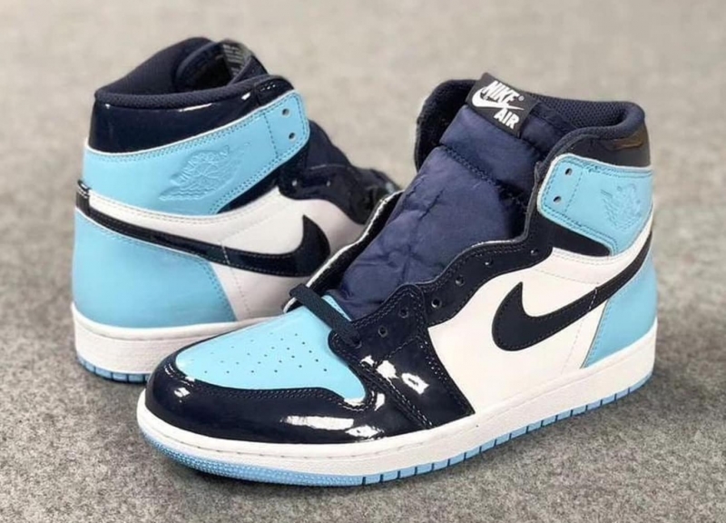 unc patent leather jordan 1