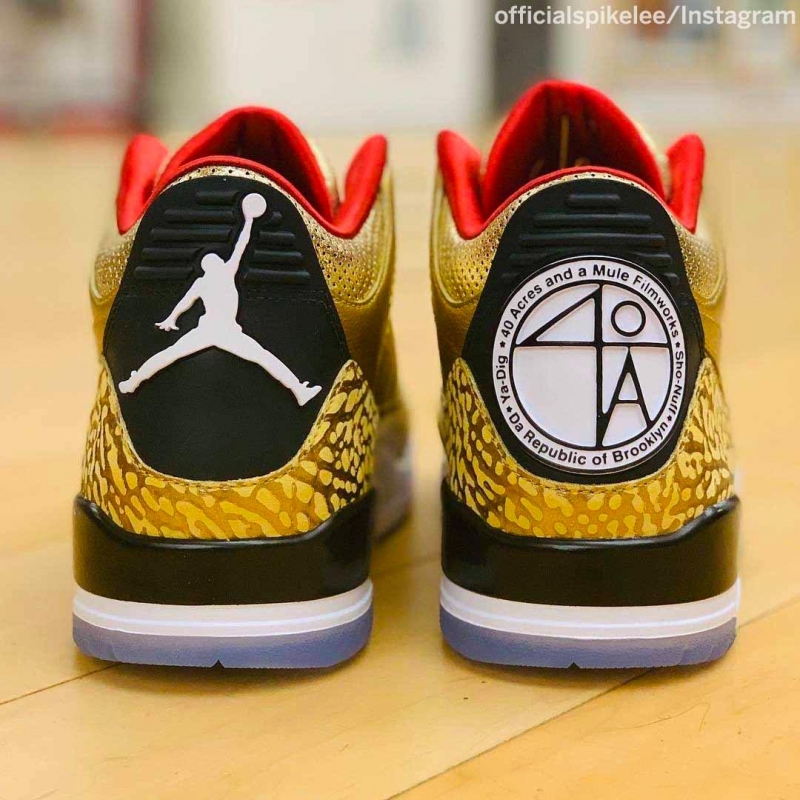 spike lee gold jordan 3