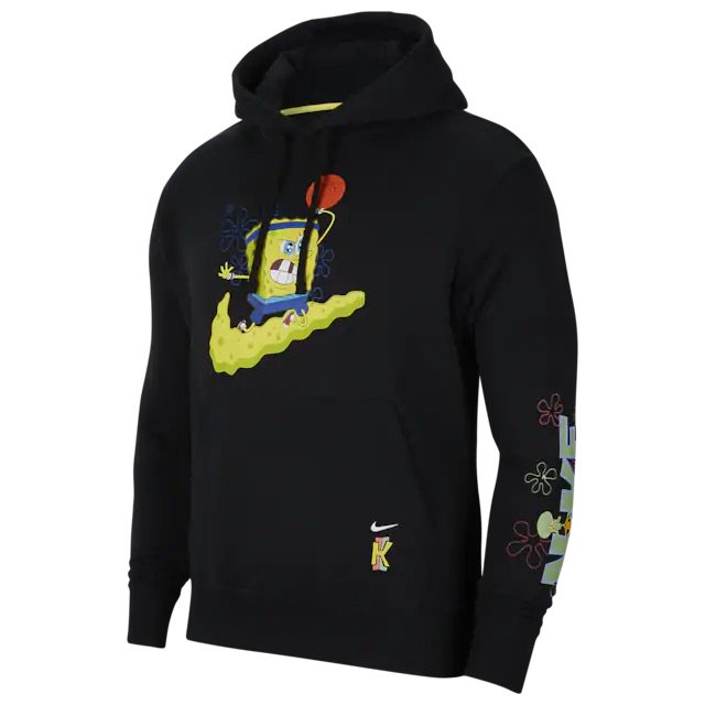 spongebob kyrie hoodie yellow