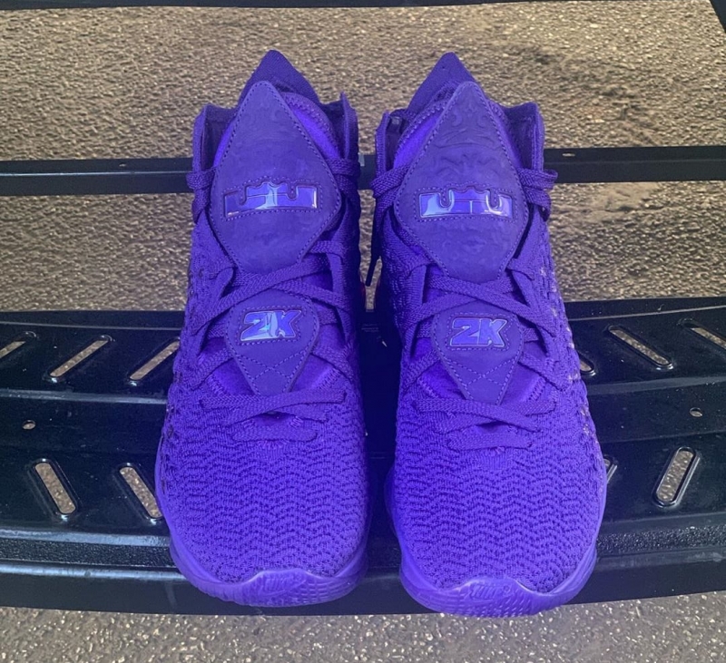 lebron 17 2k purple release date