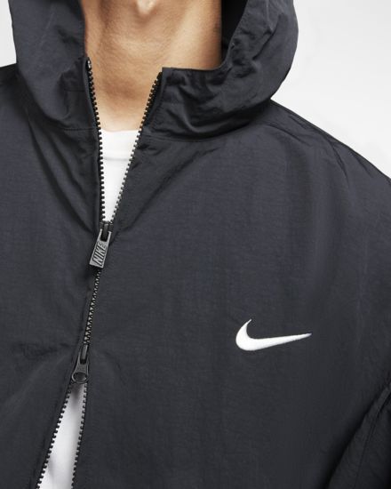 nike fear of god hooded bomber