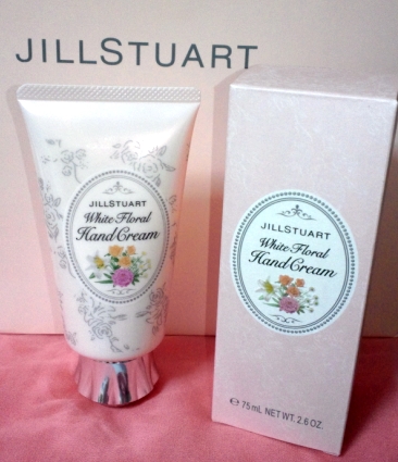 JILL STUARTホワイトフローラルハンドクリーム