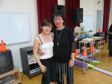 w/ Jamila salimpour