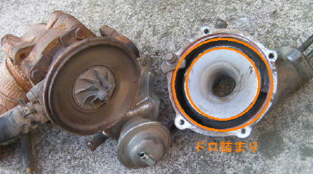 泥ターボ内