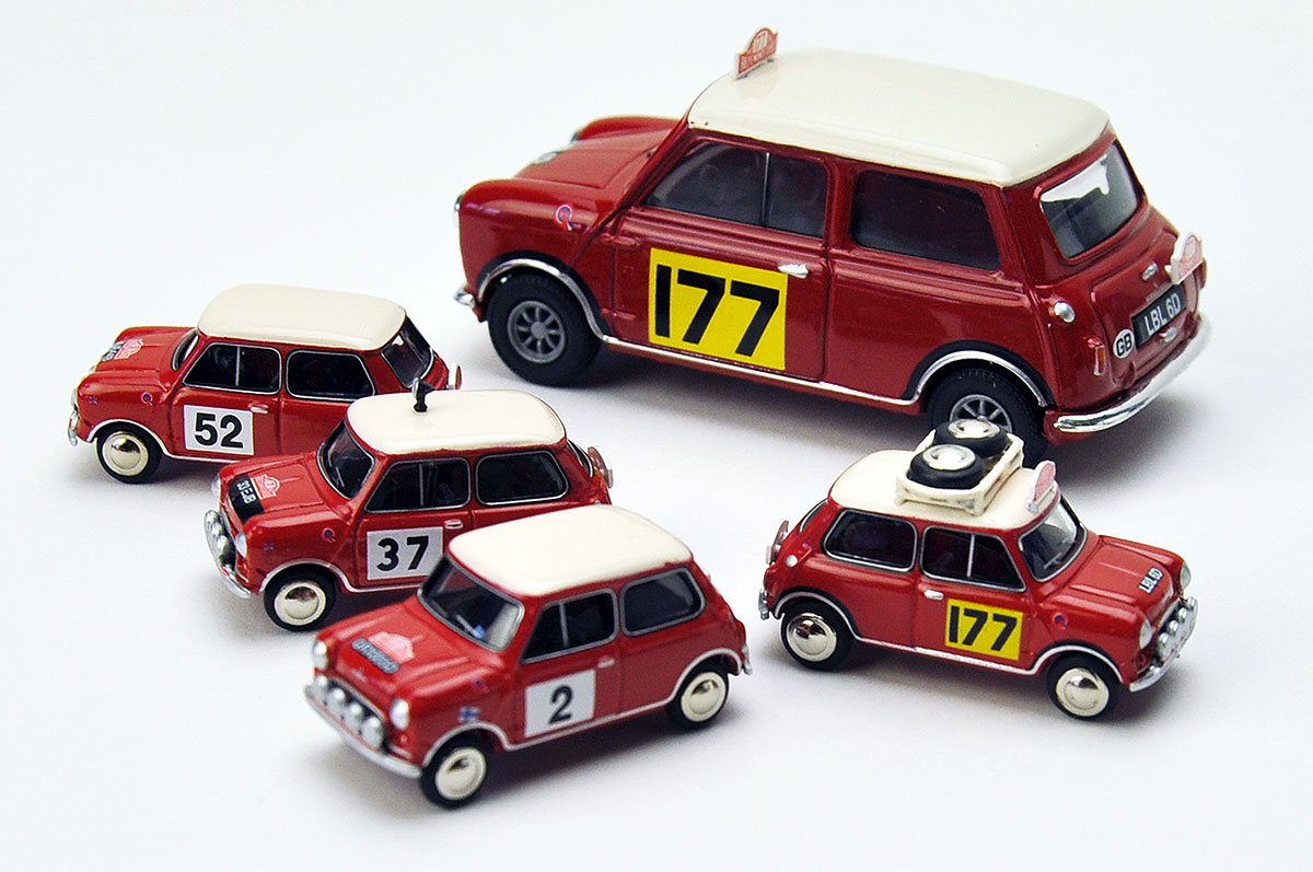 BUB 1/87 Mini Cooper S 33EJB など ミニ ラリーモンテカルロ BUB 1/87 Mini Cooper S 33EJB など ミニ ラリーモンテカルロ