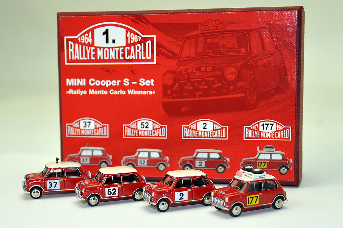 BUB 1/87 Mini Cooper S 33EJB など ミニ ラリーモンテカルロ
