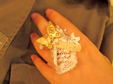 bao et bao ¥Ð¥ª¥¨¥Ð¥ª butterfly ring ¥¢¥ó¥Æ¥£¡¼¥¯¥ì¡¼¥¹¤Èij¤Î¥ê¥ó¥° b¡Ò°ìÅÀ¤â¤Î¡Ó