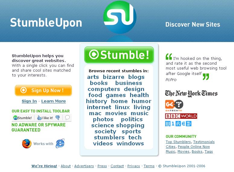 stumbleupon