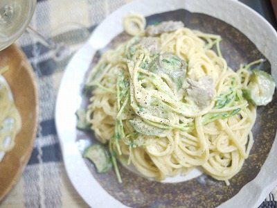 野菜パスタ