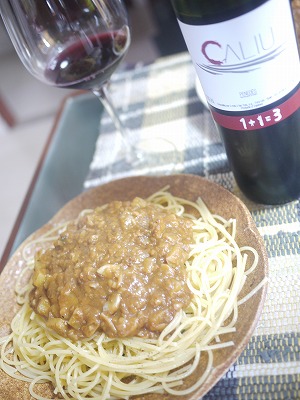 パスタ ミートソース