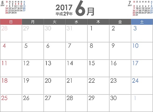 2017年6月に投稿した記事まとめ