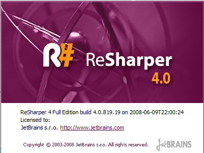 Resherper4.0