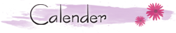 Calendar Calendar