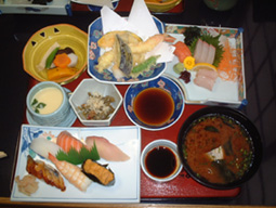お昼の会席