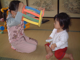 お姉ちゃんとお遊び