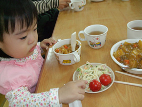 給食カレー