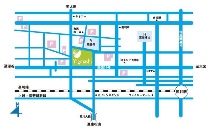 八木橋-地図