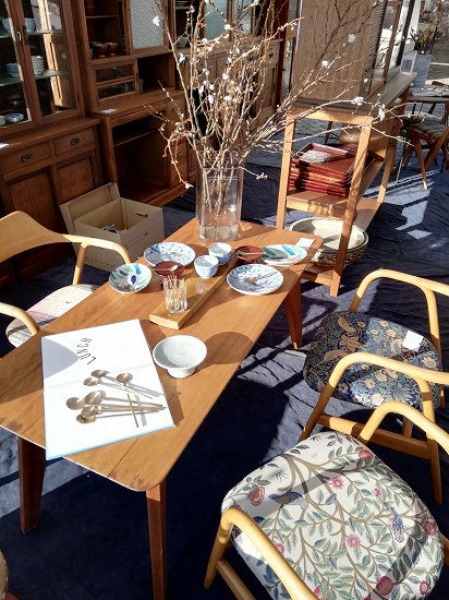 関西蚤の市」ありがとうございました。 | アンティーク家具・古道具