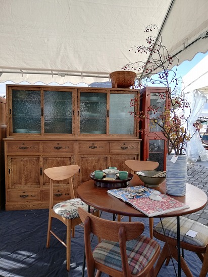 関西蚤の市」ありがとうございました。 | アンティーク家具・古道具