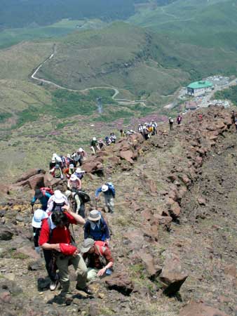 高岳 登山ツアー